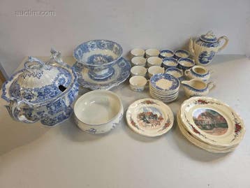 37-delig porseleinen servies V&B.M, Nieuw