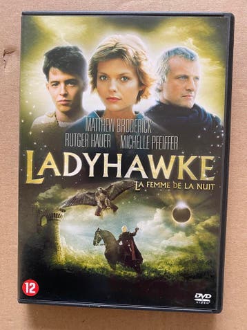 Cult-film - Fantasy - Ladyhawke - met Rutger Hauer - 1985, Verzenden, Nederlands, Science Fiction en Fantasy, Zo goed als nieuw