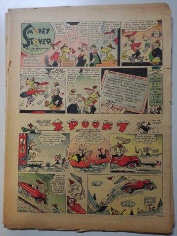 Smokey Stover - Spooky - 82 Krantenpaginas - 1940/1941, Nieuw