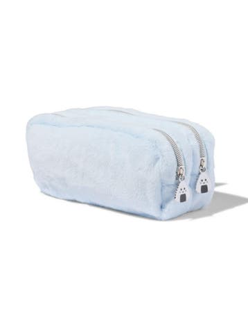 HEMA Etui 20x7x9cm fluffy met dubbele rits, Verzenden, Nieuw