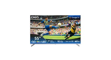 Chiq M55QN9V - 55 inch 4K QLED Smart TV, 50 Hz, Zo goed als nieuw, 100 cm of meer, 4k (UHD)