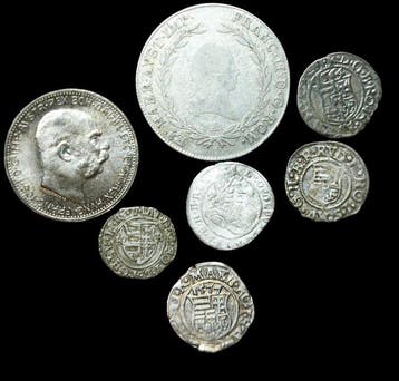 Europa, Oostenrijk. Set of 7 coins, various denominations