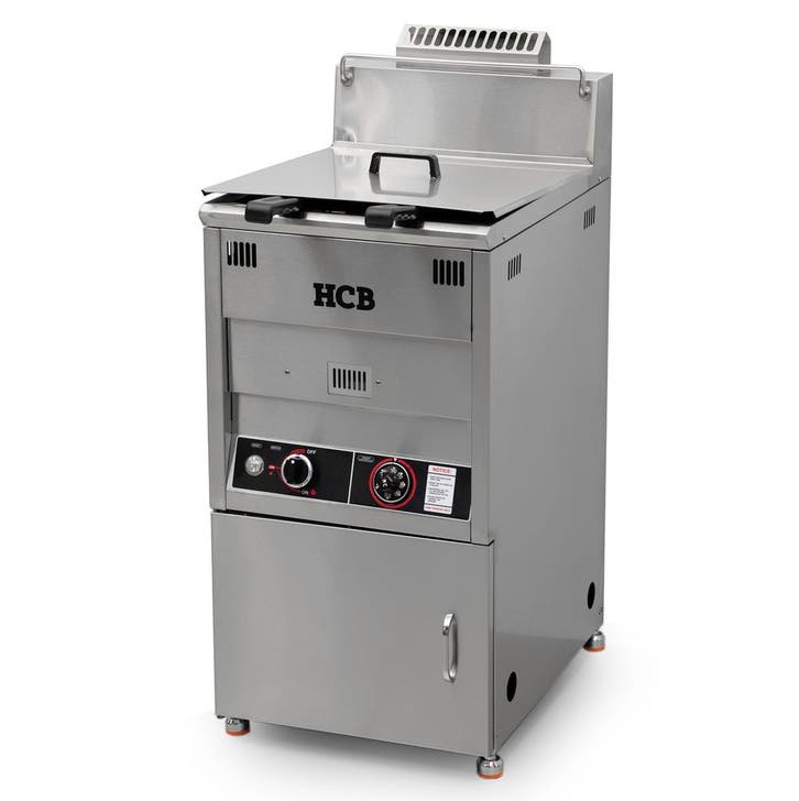 HCB Friteuse - 22 liter - propaan - RVS, Zakelijke goederen, Horeca | Keukenapparatuur, Nieuw in verpakking, Fornuis, Frituur en Grillen