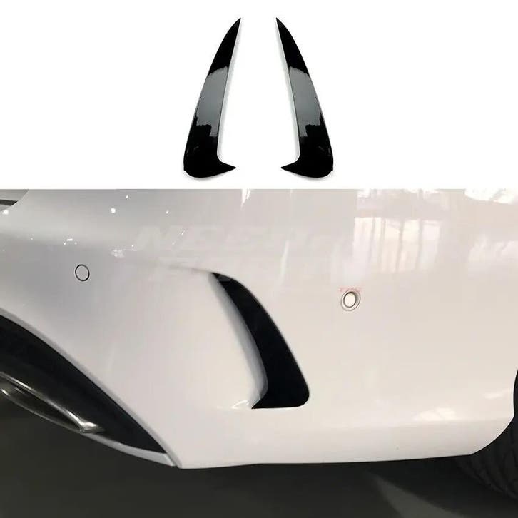 Rear Bumper Canards Voor Mercedes C Class S205 AMG Line &, Auto-onderdelen, Carrosserie en Plaatwerk, Ophalen of Verzenden