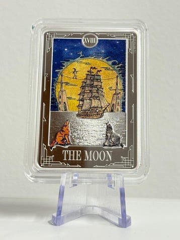 Niue. 2 Dollars 2024 - 1 oz Plata .999 - XVIII Tarot Cards