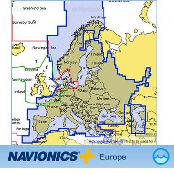Navionics Nav+ Blanco waterkaarten Large & Regular MSD - Lar, Ophalen of Verzenden, Nieuw