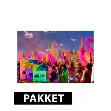 Holi kleurpoeder pakket met 3 kleuren type 1 - Kleurpoeder, Ophalen of Verzenden, Nieuw