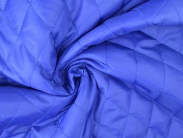 10 meter gewatteerde voering - Donkerblauw, Hobby en Vrije tijd, Blauw, 120 cm of meer, Ophalen of Verzenden, Polyester