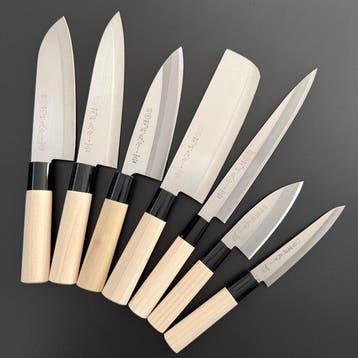 Seki Tubazo - Keukenmes - Santoku, Gyuto, Deba, Usuba,