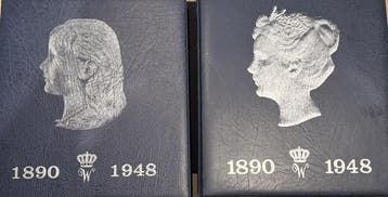 Nederlandse verzameling Wilhelmina, Verzenden, Koningin Wilhelmina, Losse munt, Zilver