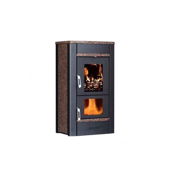 Houtkachel PYRO GALAXY AQUA - 8kW, Huis en Inrichting, Kachels, Verzenden