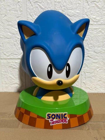 Sega - Sega Sonic The Hedgehog Classic Head Resin Statue,, Nieuw