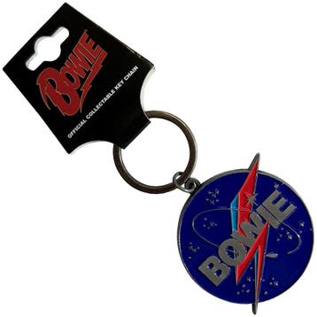 David Bowie Nasa - Sleutelhanger officiële merchandise, Verzamelen, Ophalen of Verzenden, Nieuw, Gebruiksvoorwerp