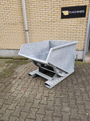 Kiepbak kantelbak spanenbak heftruck 850 liter, Zakelijke goederen, Voorzetapparatuur