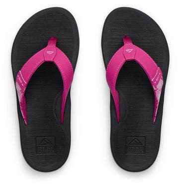 Reef Slippers Santa Ana Fuchsia CJ8827 Roze / Zwart-38.5, Kleding | Dames, Verzenden, Nieuw