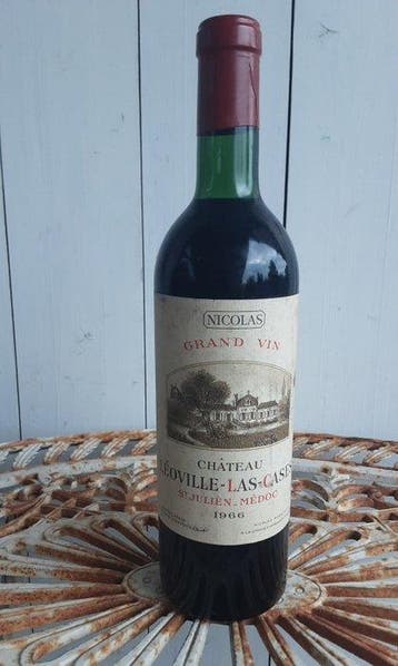 1966 Château Léoville-Las-Cases (Nicolas) - St-Julien, Médoc, Nieuw