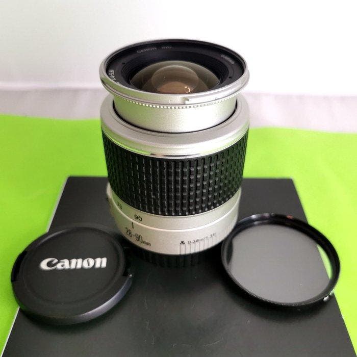 Canon EF 28-90mm f/1: 4-5.6 zoom macro lens + 58mm filtro UV, Audio, Tv en Foto, Fotocamera's Digitaal