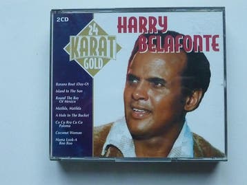 Harry Belafonte - 24 Karat Gold (2 CD), Ophalen of Verzenden, Zo goed als nieuw