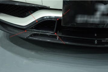 Carbon B Style airduct Mercedes CLS63, Verzenden
