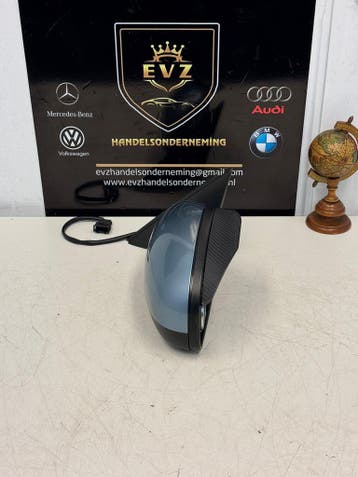 Skoda Fabia buitenspiegel links bj.2007 art.034287 blauw, Gebruikt, Skoda
