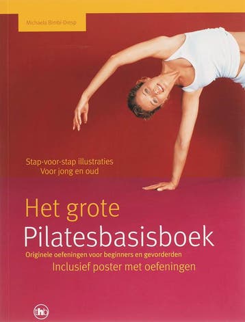 HET GROTE PILATES BOEK MET POSTER - M. Bimbi-Dresp, Boeken, Verzenden, Zo goed als nieuw, M. Bimbi-Dresp