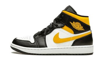 Air Jordan 1 Mid White Pollen Black, Kleding | Heren, Schoenen, Nieuw