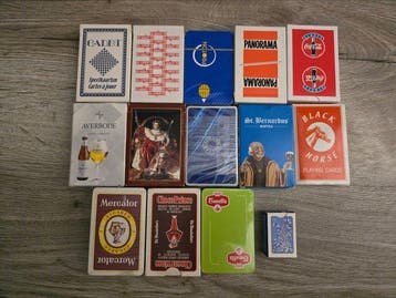 Speelkaarten - Mini Patience , Rochas, Mercator , Wiels