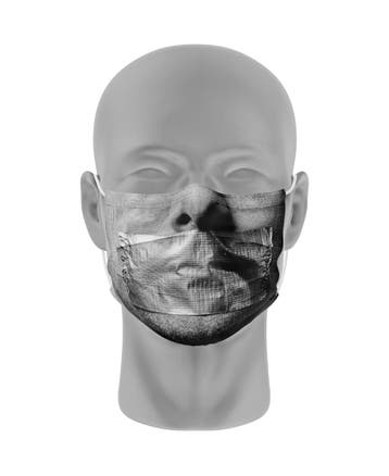 Mondmasker (herbruikbaar) Nihon | ducttape-print | Grijs, Verzenden, Nieuw, Vechtsportbescherming