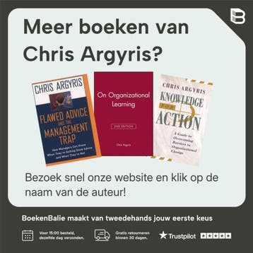 Organizational Traps - Chris Argyris 9780199639649, Verzenden, Zo goed als nieuw, Chris Argyris