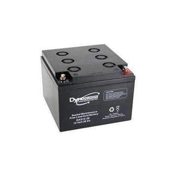 Dyno Accu 12V 25Ah Das12-26 175X166X125Mm, Auto diversen, Verzenden