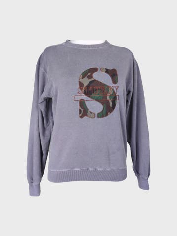 Stüssy Sweatshirts Dames maat L Grijs, Kleding | Dames, Stüssy, Maat 42/44 (L), Ophalen of Verzenden, Zo goed als nieuw