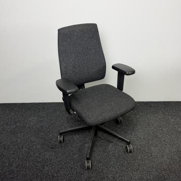 Bureaustoel Interstuhl Goal - Grijze Stoffering, Ophalen of Verzenden, Ergonomisch, Gebruikt, Bureaustoel