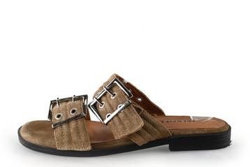 Nelson Slippers in maat 41 Beige, Slippers, Verzenden, Beige, Zo goed als nieuw