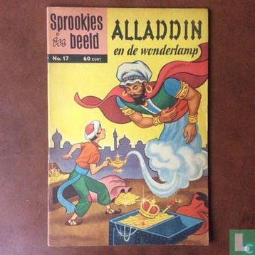 Alladdin en de wonderlamp - 1957, Eén comic, Verzenden, Zo goed als nieuw, Europa