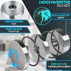 Dumbells set - Gewichten set - Halterset - Gietijzer - 2x10, Verzenden, Zo goed als nieuw