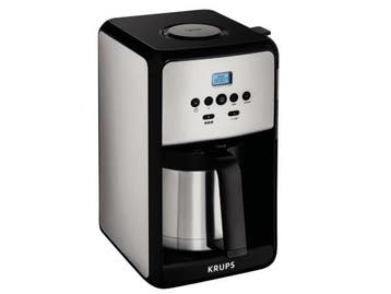 Veiling - Krups Savoy ET352010 Koffiezetapparaat met Thermos, Gebruikt