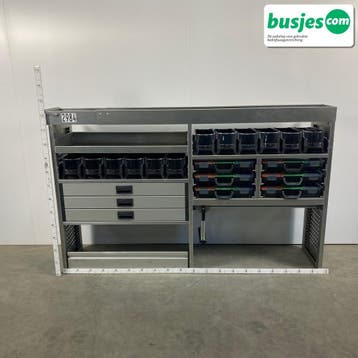 Aluca bedrijfswageninrichting 1990x420x1250mm (2984), Ophalen of Verzenden