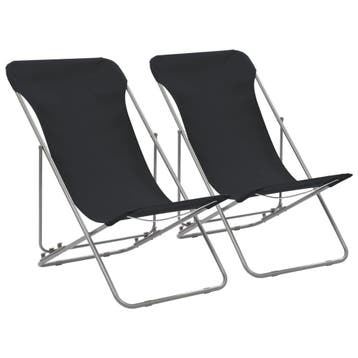 Oxford Ligstoelen 2-pack | 45% Korting | Nieuwstaat, Caravans en Kamperen, Ophalen of Verzenden, Zo goed als nieuw, Campingstoel