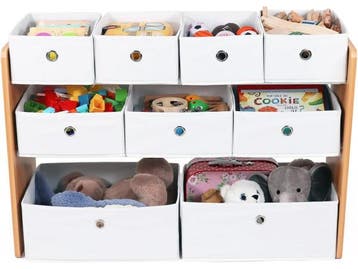 Veiling - Journey Kinderspeelgoed Organizer 9 Vouwbare Stofb, Nieuw