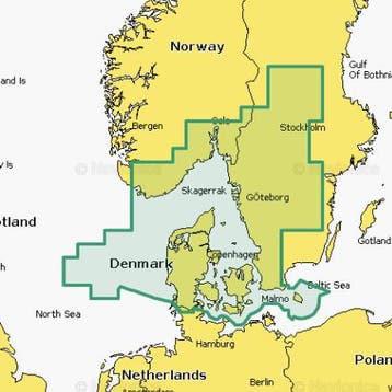 Navionics Waterkaart Platinum+ Regular NPEU042R Oslo tot Tre, Ophalen of Verzenden, Nieuw