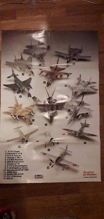 Altaya, Revell 1:48 - Oorlogsvliegtuig (60) - Coleção Aviões, Nieuw
