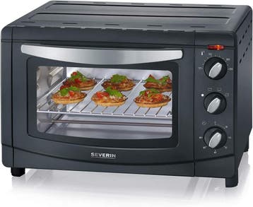 SEVERIN TO 9560 bak- en toaststoffen (1.500 W, incl. pizzast, Verzenden, Zo goed als nieuw