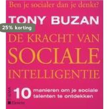 De kracht van sociale intelligentie - Tony Buzan, Verzenden, Zo goed als nieuw, Tony Buzan