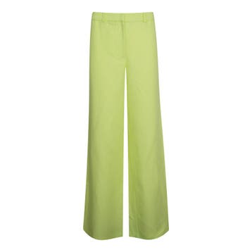 Senso • wijde pantalon limoen groen • 44, Verzenden, Senso, Maat 42/44 (L), Nieuw