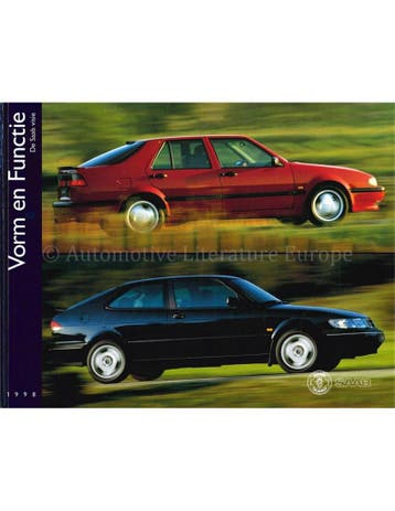 VORM EN FUNCTIE, DE SAAB VISIE 1998, Nieuw, Author