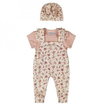 Dirkje 2 pce babysuit ss + hat - 80 (9-12 maanden), Ophalen of Verzenden, Nieuw