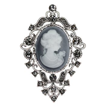 Fako Bijoux - Broche - Retro - Elisabeth - 43x65mm, Sieraden, Tassen en Uiterlijk, Verzenden, Nieuw