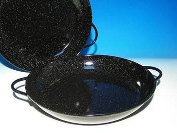 Garcima Paella pan emaille 36 cm - 4-8 pers., Verzenden, Nieuw, Overige materialen, Koekenpan of Braadpan