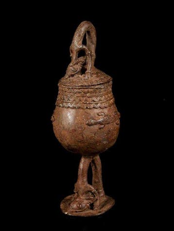 Bronzen vat - Dogon - Mali