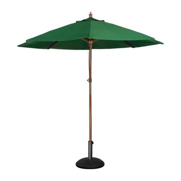 Bolero ronde parasol groen 3 meter, Verzenden, Nieuw in verpakking